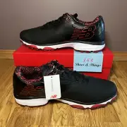 New Balance Mens Size 16D Fresh Foam X Defender Golf Shoes - Black Red NIB