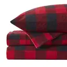 Flannel Sheets Warm and Cozy Deep Pocket Breathable All Season Bedding Set wi...