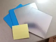 Self Adhesive Acrylic Square Mirror Bathroom Home Gym 4 Pack Sheets 12x12Inch