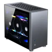 Jonsbo A4 Mini-ITX Case Tempered Glass - Grey