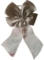 Perfect Harvest Fabric Bow Burlap Fabric Bow