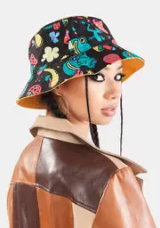 [No Hours] High Tide Reversible Bucket Hat