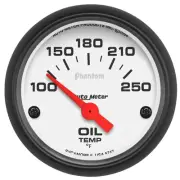 Auto Meter 5747 Phantom Oil Temperature Gauge 2 1/16" Short Sweep