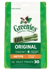 Greenies Original Dental Oral Chews 510g Petite Mega Box Dog Puppy Clean Treat