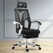 Rotatable Gaming Office Chair Adjustable Height Headrest Computer Desk Seat