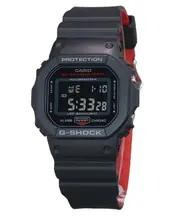 Casio G-SHOCK Digital Alarm Chrono Backlight Timer DW-5600UHR-1 200M Mens Watch