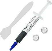 TEHAUX 1Set Thermal Paste Replacement Grease for Processor Non Conductive High Thermal Conductivity Safe for Computer Components