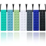Chew Necklaces for Sensory Kids 7 Pack Chewy Necklace Sensory Toys for Kids