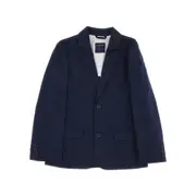 [MAYORAL] MAYORAL Cottone and linen single-breasted jacket Kids 6Y 6Y Blue
