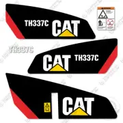 Fits Caterpillar TH337C Decal Kit Telehandler - 7 YEAR OUTDOOR 3M VINYL!