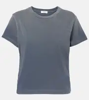 [Agolde] Agolde Andine cotton jersey T-shirt AU 14 blue