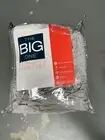 The Big One Extra Soft Sheet Set 4 Piece Queen Size Medium Gray Deep Fit
