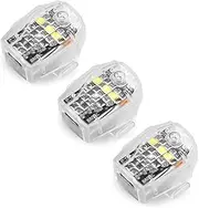 [HeiyRC] 3PCS Drone Strobe Light,for FAA Anti Collision Night Flight Rechargable Led Lamp,for DJI Mini 4 Pro Air 3 2S Mavic Mini 2 SE Mavic 3 Classic Accessory