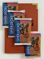 Set of 4 x 1993-94 Upper Deck NBA Series 1 Hobby Sealed Packs Michael Jordan