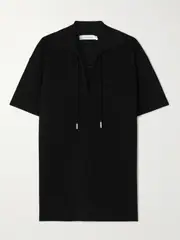 [Max Mara] Max Mara - Poltava Ribbed Jersey Blouse - Black - small small Black