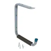 4PK Everbilt Heavy Duty Wall Mounted Steel Padded Shelf Hanger and Tool Holder