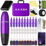 Rotation Tattoo Machine Set Tattoo Power Pen Cartridge Needle Equipment for Art