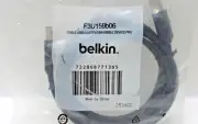 New Black Belkin 6' USB3.0 Printer Extension Cable USB-A to USB-B
