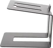 ULDIGI Desktop Speaker Stand Metal Storage Rack for Computer Speakers Sturdy Holder with Oxidized Finish for Enhanced Sound and Modern Look