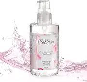 ClaRose 100% Natural Organic Rose Water Hydrating and Purifying Vegan Toner, 250 ml