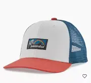 PATAGONIA kid's Trucker Hat-Patalokahi Label / Birch White / 66032