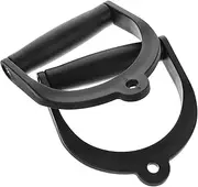 Ergonomic Fitness Barbell Handles Cable Machine Exercise Handles Sturdy Grip for Cable Fly Pull Down and Cable Machine Workouts