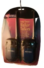 Sentry Children's Working Toy Walkie Talkies 9 Volt Batteries Not Included