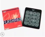 FlashPad Edge Handheld Game with Light Show With 15 Built-in Games , Red