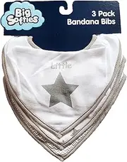 Big Softies Unisex Reversible Bandana Bib with Snap Closure 3 Pack