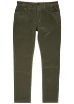 Paige Lennox Slim-leg Corduroy Jeans - Green - 30 (W30 / S) 30 (W30 / S)