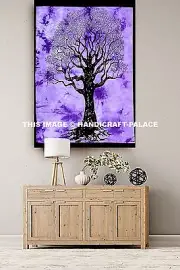 Tree of Life Hippie Tapestry Bohemian Wall Hanging Large Beach Ethnic Decor Art