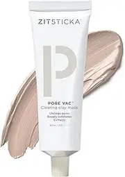 ZitSticka PORE VAC, Acid-Rich Clay Mask To Vacuum Pores + Smooth Texture | Derm-Backed (60ml)