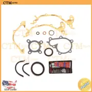 Oil Pan Gasket Set Fix Kit For 93-97 Nissan Infiniti 3.0L V6 DOHC Code VG30DE (for: Nissan)