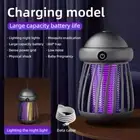 Mute Mosquito Lamp Bug Zapper Trap Lamp Backyard Terrace Camping