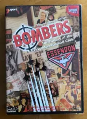 AFL -BOMBERS THE HISTORY OF THE ESSENDON FOOTBALL CLUB DVD- 2008 - NEW & SEALED