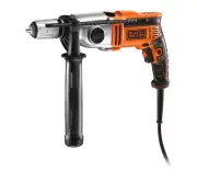 Black and Decker KR911K-QS Percussion Drill 910W 2 Mechanical Speeds Case