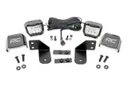 Rough Country Rear Cab Mount 3" LED Pod Light Kit; for Polaris Ranger; 93144