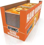 HotHands Hand Warmers - Long Lasting Safe Natural Odorless Air Activated Warmers