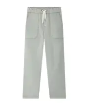 Elastic waist casual pants 12,12Y Gray