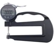 Digital Flat Head Caliper Measuring Leather Cable Film High Precision Micrometer