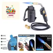 Propane Torch, Mapp Gas Torch with Included Holster, Trigger Start Hose Torch...