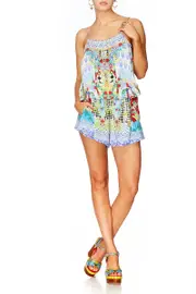 SHOESTRING STRAP PLAYSUIT MASKING MADNESS