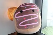 Squishmallows 14” Inch Deja the Donut Official Kellytoy Plush