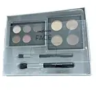Profusion Face 6 Shade Eyeshadow Palette 4 Highlight & Contour + 2 Brushes New