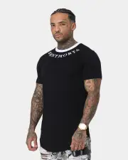 [SAINT MORTA] Saint Morta Sparta T-shirt Black/white - Size XL XL Black/White