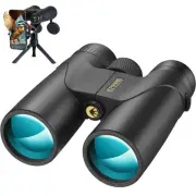12x42 Binoculars for Adults High Powered, HD Compact Binoculars for Bird Watc...