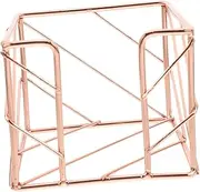 Homoyoyo Elegant Memo Note Holder Spacious Desktop Organizer for Office Home Metal Design for Clutter Workspaces Stylish Note Storage