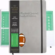 The Playbook Journal Football Playbook Notebook With Blank Diagrams for Football Coaching Accessories & Supplies & Coach Gifts for Men