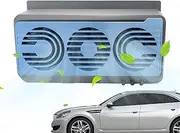 Car Amplifier Cooling Fans, Dual Power Supply Car Window Fan, Cooling Fans Amplifier Installation for Vehicle Car Truck Van SUV