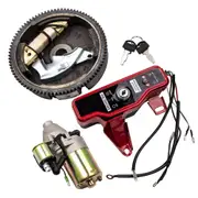 [MaXpeedingrods] Electric Start Conversion Kit compatible for Honda GX160 GX200 6.5HP Starter Motor Flywheel
